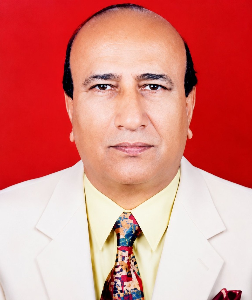 Portrait of Dr. Muhammad Laique Zardari